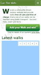 Mobile Screenshot of carfreewalks.org